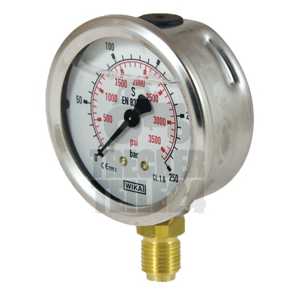 Manometer 250 bar Ø63 mm - 1/4"