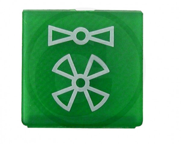 Symbol Gebläse (schnell) grün (9XT713630251)