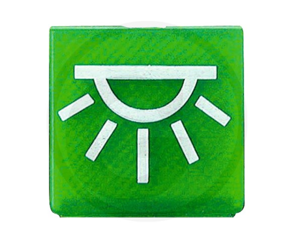 Symbol: Innenbeleuchtung, hell, grün (9XT71363027)