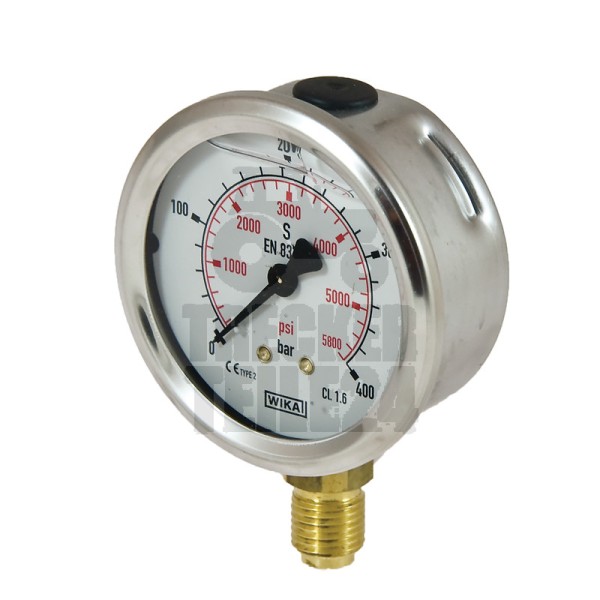 Manometer 400 bar Ø63 mm - 1/4"