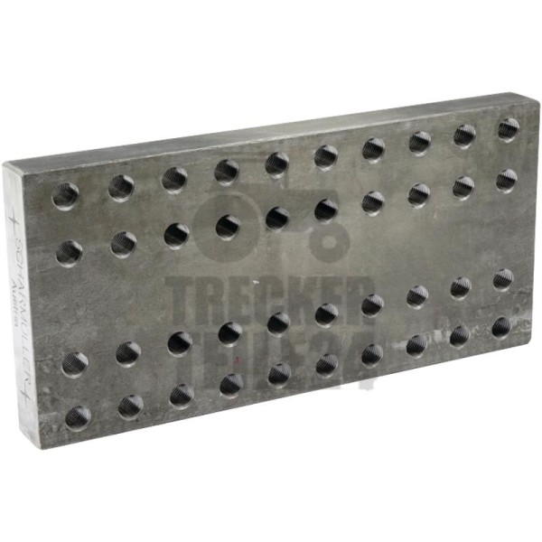 Anschweissplatte 160x160 M20 6-Pos.