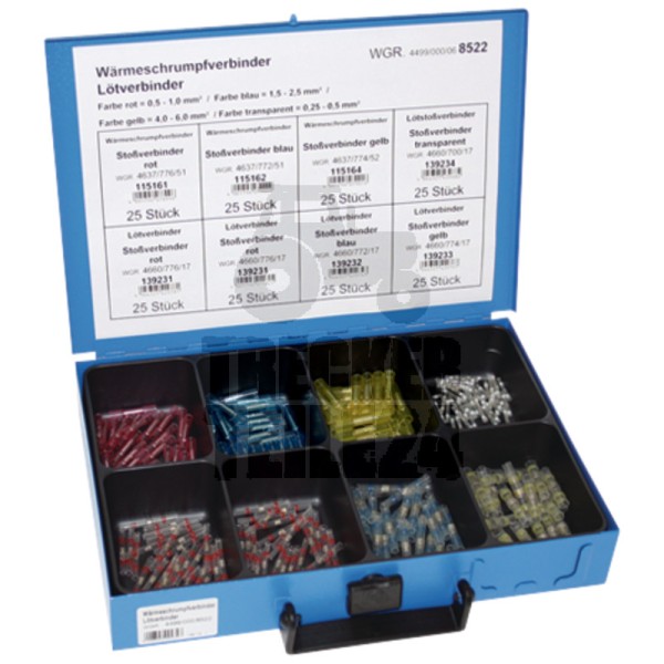 Sortiment Wärmeschrumpfverbinder Lötverbinder