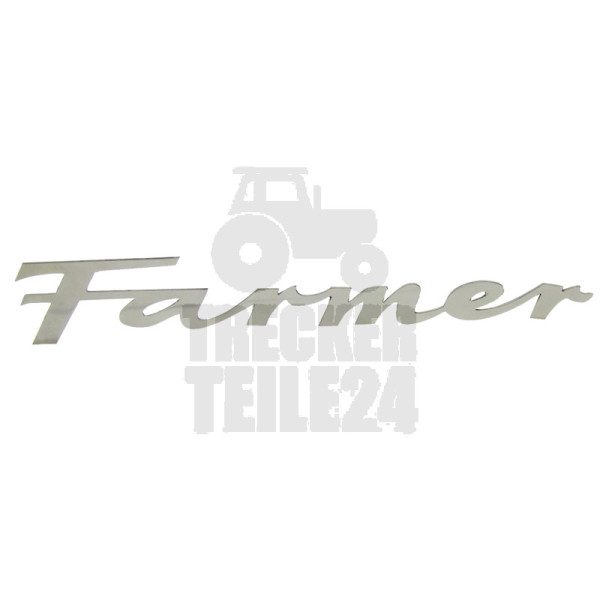 Schriftzug Farmer