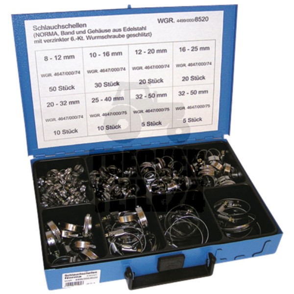 Sortiment Schlauchschellen