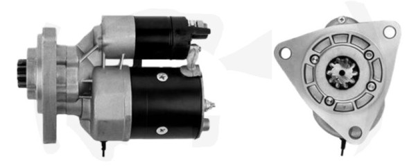 Anlasser für Belarus (MTS) - 24 V - 4,0 KW - 10 Zähne