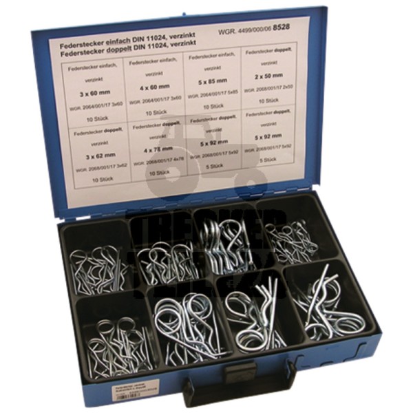 Sortiment Federstecker