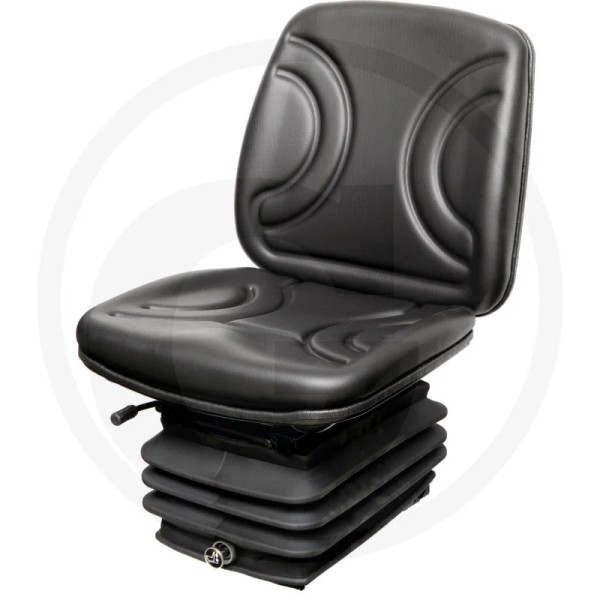 Sitz, PVC-Polster, luftgefedert, 420 mm breit