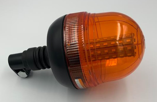 LED Rundumleuchte Blinkleuchte orange mit 12v Stecker für