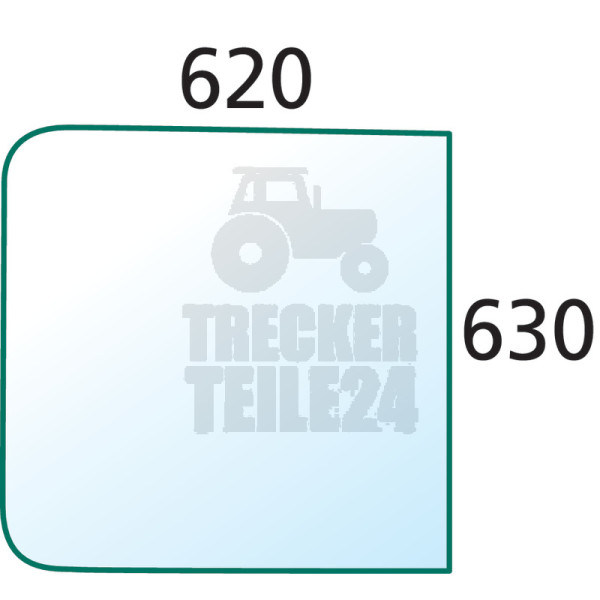 Heckscheibe rechts getönt